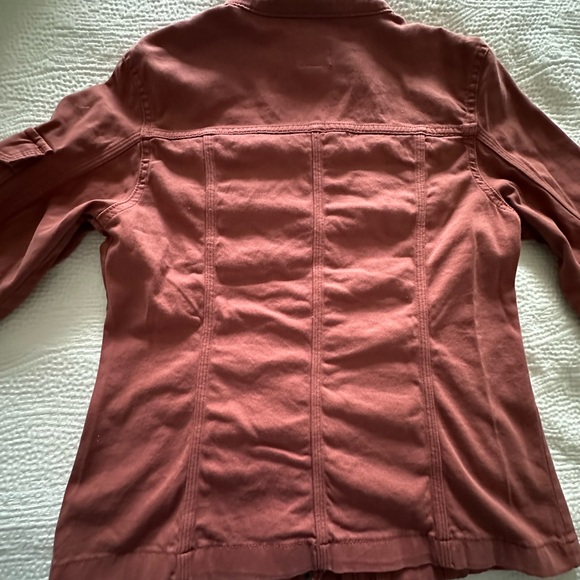 Rust colored utility jacket - Picture 3 of 8
